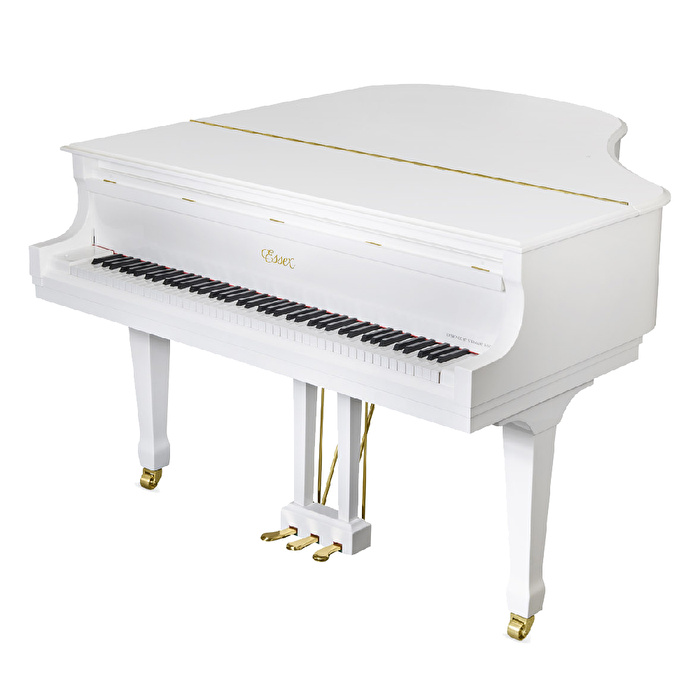 ESSEX EGP-155 C Parlak Beyaz 155 CM Kuyruklu Piyano